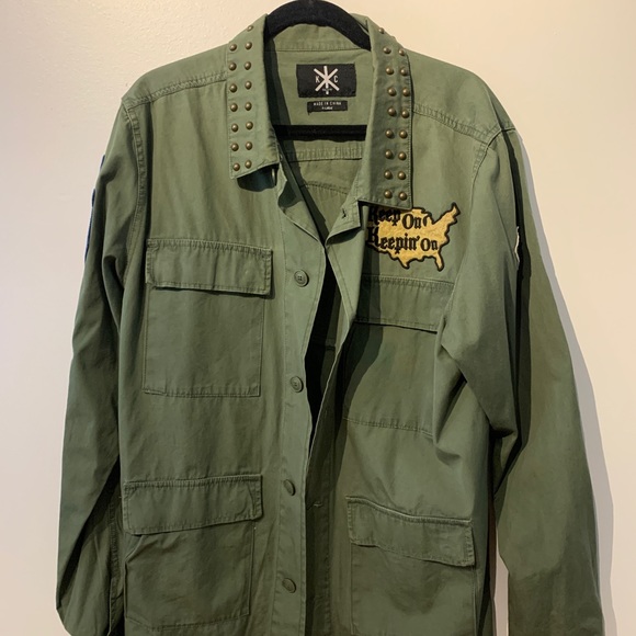 URBAN OUTFITTERS VINTAGE KILL CITY MILITARY JACKET - Picture 3 of 5